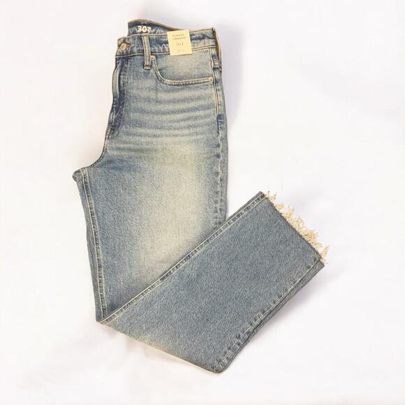 NWT J. Crew | Classic Straight Jean Frayed Hem | 30T (10T) - Picture 1 of 8